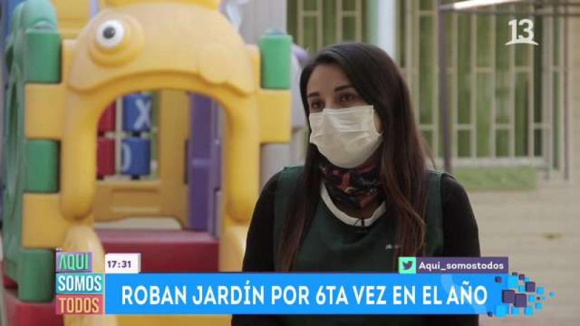 Delincuentes la tienen agarrada contra jardín infantil