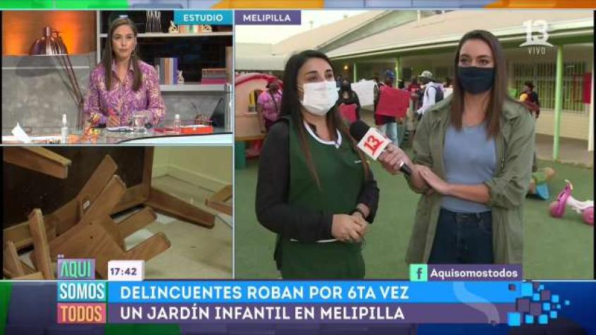“Nosotros antes no teníamos este nivel de robos”