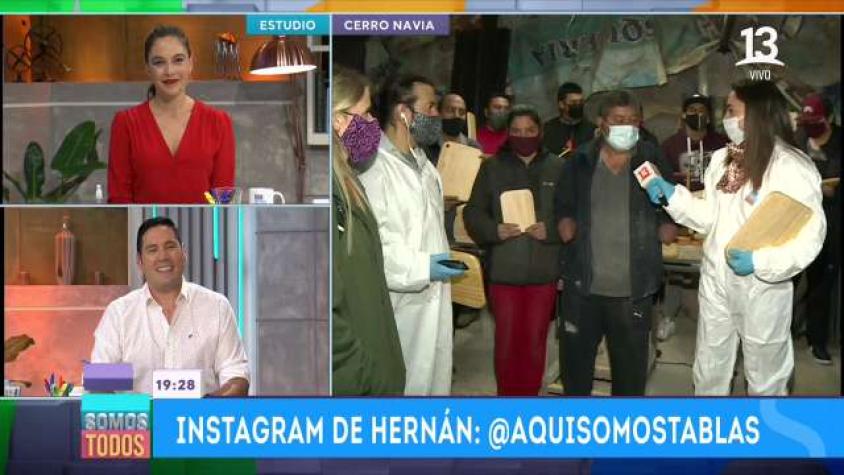Don Hernán la hizo gracias al impulso de "Aquí Somos Todos"