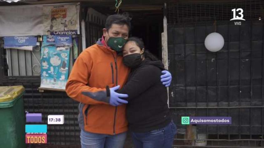 Mauricio es un gran ejemplo de solidaridad
