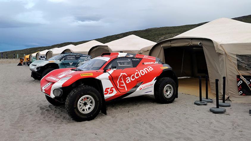 El Acciona|Sainz XE Team se enfrenta al deshielo ártico en Groenladia