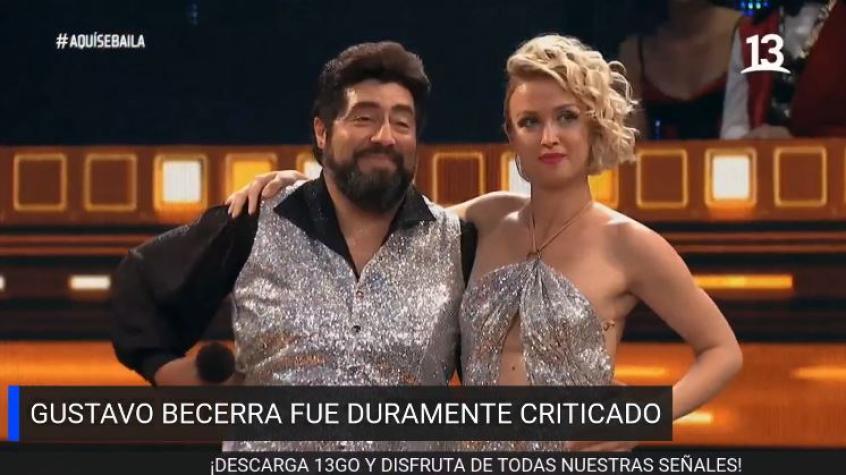 Gustavo Becerra fue duramente criticado en Aquí se Baila