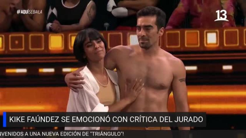 Kike Faúndez se emocionó con evaluación del jurado