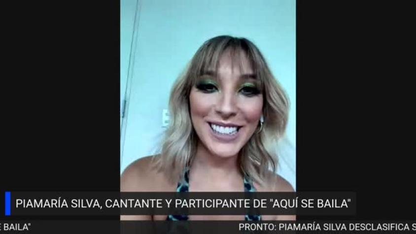 PiaMaría Silva contó cómo ha sido su paso por "Aquí se baila"