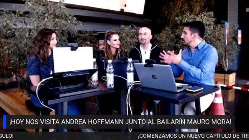 Andrea Hoffmann habló sobre lo que piensa del jurado de "Aquí se baila"