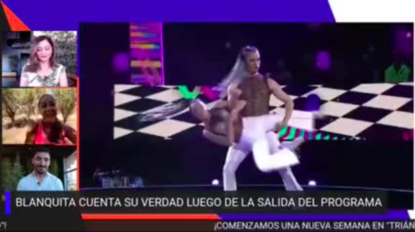 Blanquita Nieves habló sobre el esfuerzo que conllevó su paso por "Aquí se baila"