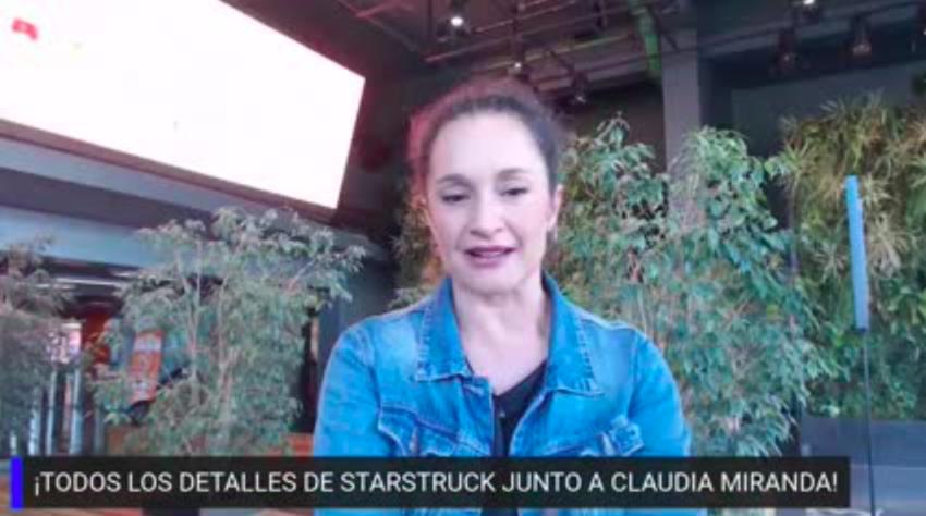 El rol de Claudia Miranda en el nuevo programa de talentos "Starstruck"