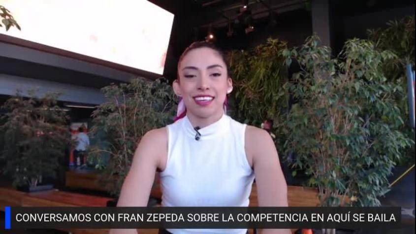 “Jamás me lo esperé”: Fran Zepeda sobre su premio como mejor compañera de “Aquí se baila”