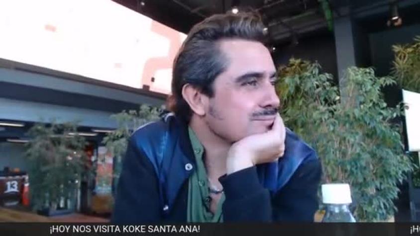 “Me empecé a encontrar con un lado que no me gusta de mí”: Koke Santa Ana sobre difícil momento vivido en pandemia 