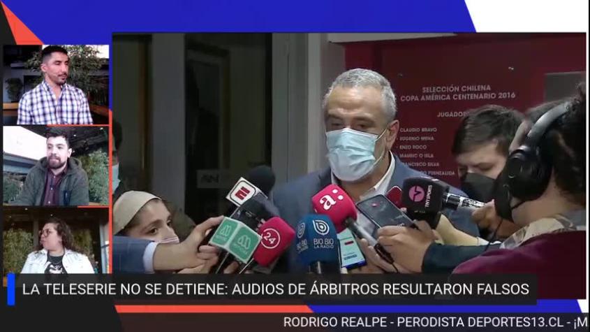 El gran escándalo arbitral en el fútbol chileno: Audios de árbitros resultaron falsos