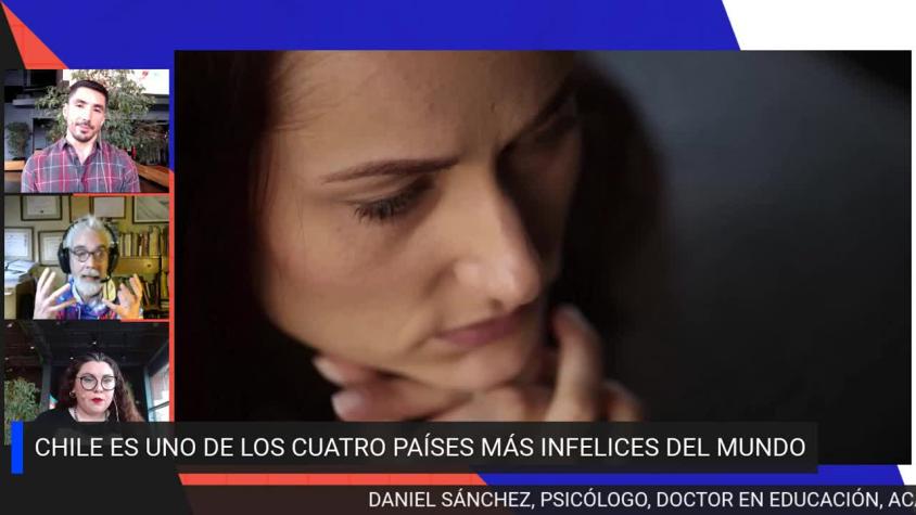 ¿Realmente somos infelices los chilenos? Daniel Sánchez se refiere a la precisión del estudio