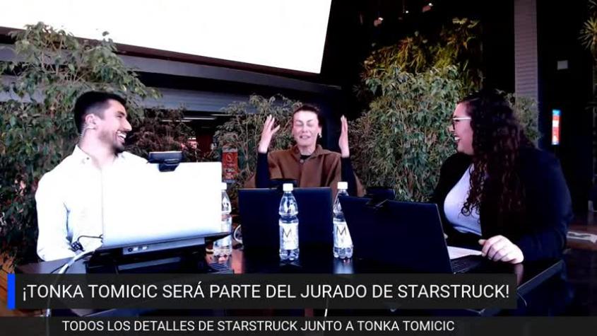 "A veces no estamos de acuerdo": Tonka Tomicic sobre su relación con el jurado de "Starstruck"