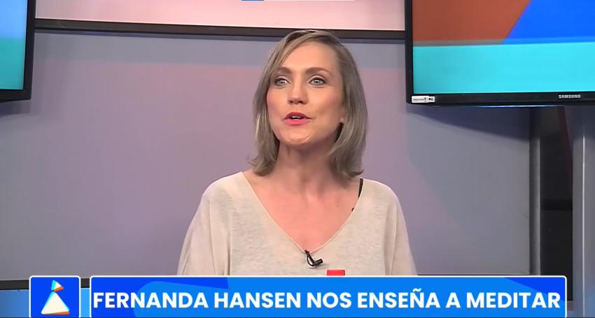 "Quiero que mi voz sea de utilidad": Fernanda Hansen y su nueva etapa con la meditación 