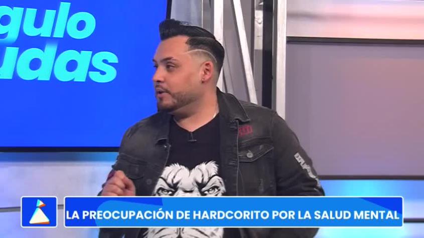 Hardcorito habló sobre su lucha por visibilizar la salud mental 