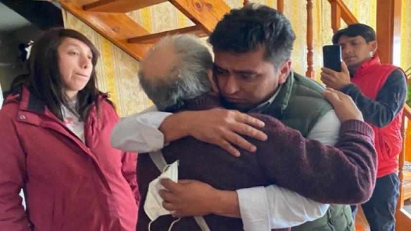 Carabineros logró reunir a familia que no se veía hace 45 años 