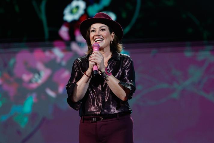 Javiera Contador cumplió con rutina de Viña 2024