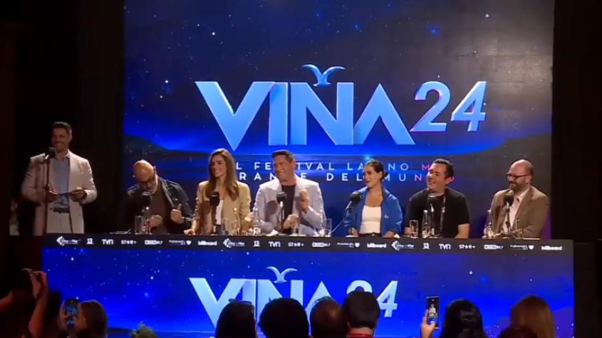 Conferencia de prensa animadores Festival de Viña 2024 | Viernes 23 de febrero