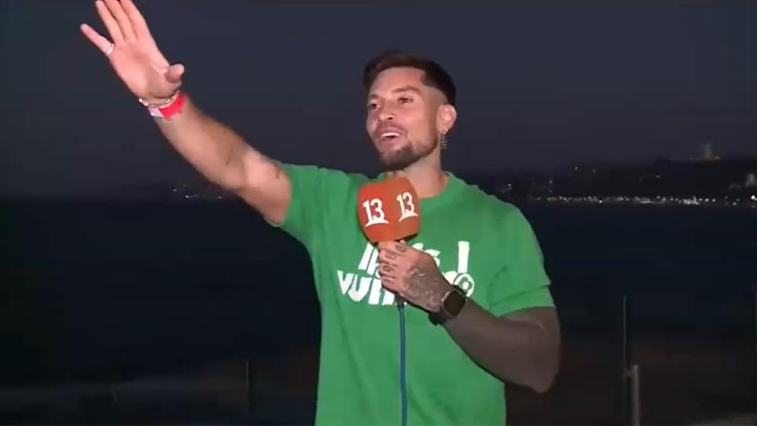 Luis Mateucci se lució con nueva "faceta" en la previa digital de Viña 2024