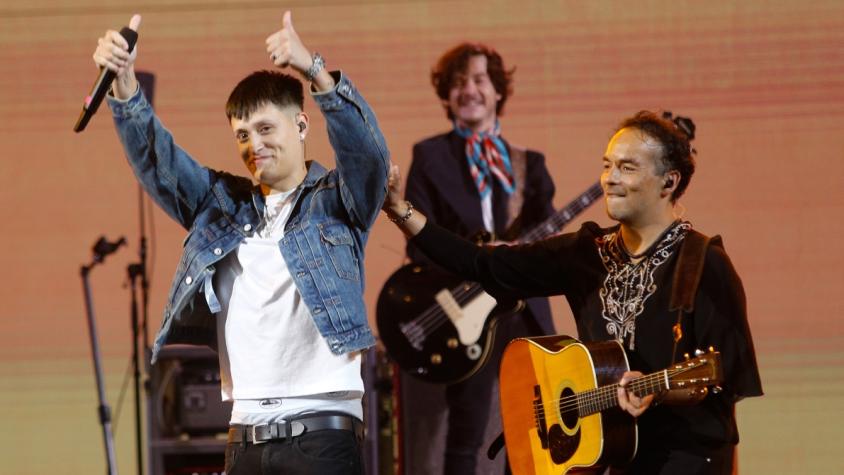 Kidd Voodoo cumple un sueño al cantar con Los Bunkers en Viña 2024: "El día más importante de mi vida"