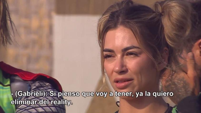 "La quiero eliminar": la feroz amenaza de Gabrieli a Chama
