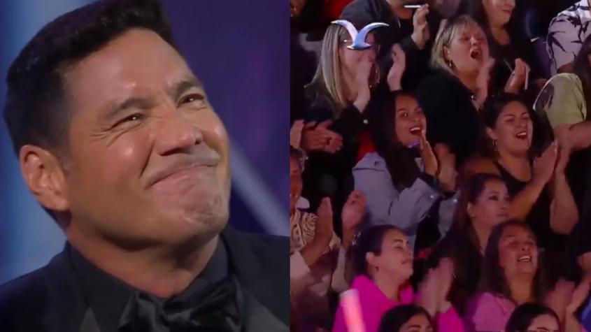 "Gracias Quinta Vergara": la tremenda ovación que se llevó Pancho Saavedra en su debut en el Festival de Viña