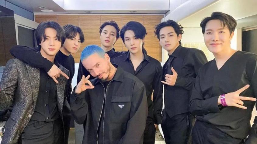 ¿Una canción con BTS?: J Balvin confirmó que grabó con el grupo de K-pop