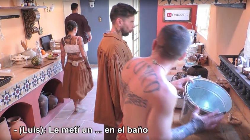 "Lo dejé pintado": Luis Mateucci usó el baño de los Señores sin permiso