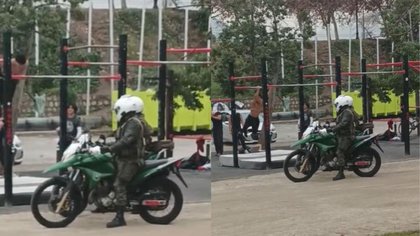El inesperado gesto de dos carabineros que se hizo viral en TikTok