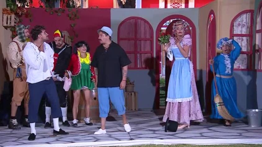 Carnaval de risas con la representación en homenaje al Chavo del Ocho en Ganar o Servir