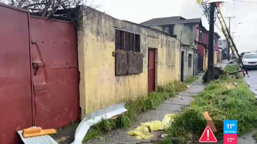 Aseguran que inicio del tornado en Penco fue "muy similar al terremoto del 2010"