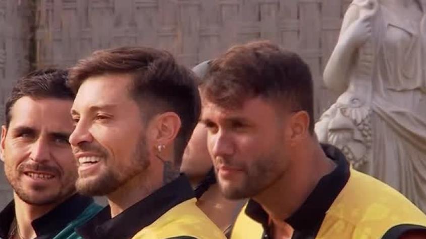 Tenso diálogo entre Fabio y Luis en la previa a la competencia de varones de Ganar o Servir