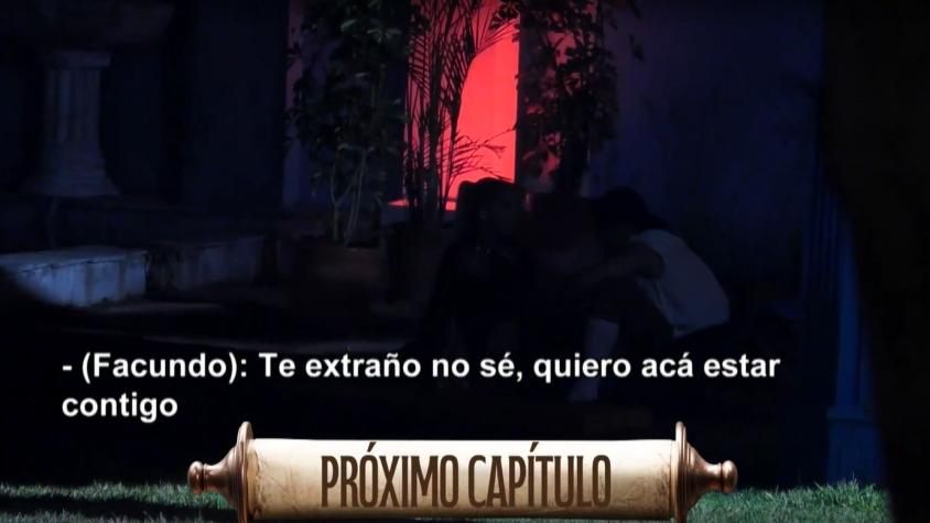Así será la tierna reconciliación de Facundo y Oriana: “Te extraño”