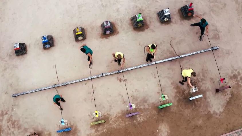 Inesperada prueba en competencia masculina de Ganar o Servir