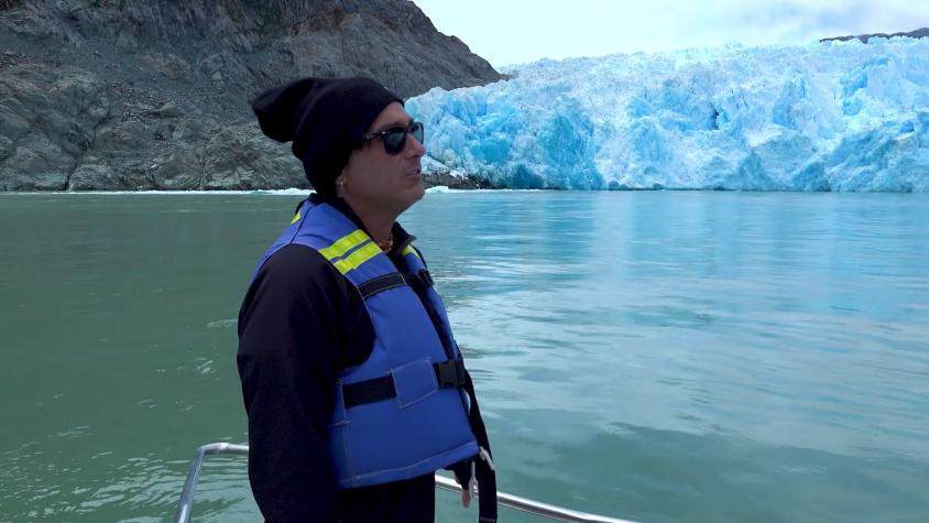 Claudio Iturra llegará a la pared de hielo del glaciar San Rafael: "Es de una inmensidad inconmensurable, ¿qué más le podemos pedir a la vida?"
