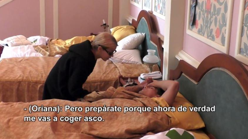 Oriana y Facundo remecieron Ganar o Servir con escandalosa pelea