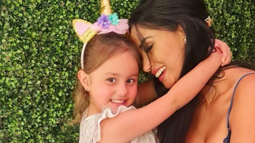 Así fue el saludo de Pamela Díaz a su hija Pascuala en su cumpleaños