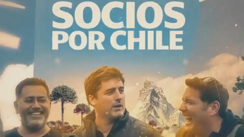 ¡No te lo puedes perder! Mira un adelanto exclusivo de "Socios por Chile" con Pancho Saavedra, Jorge Zabaleta y Pedro Ruminot