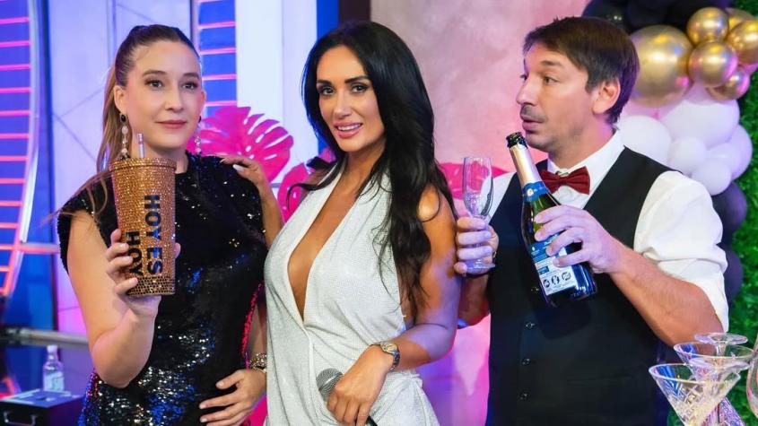 Pamela Díaz reveló todo lo que no se mostró de la fiesta de Año Nuevo en Canal 13