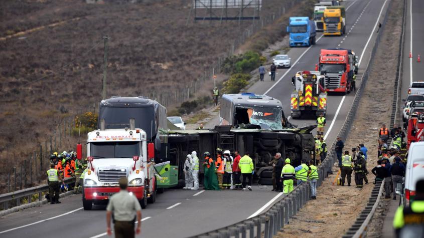 Auxiliar de bus que intentó evitar la tragedia en Coquimbo: "Casi nos atropellan"