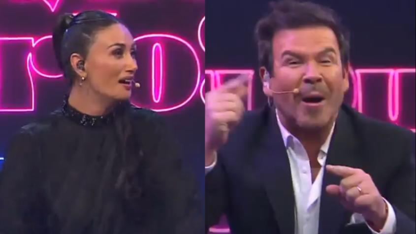Pamela Díaz protagonizó divertido chascarro tras tomar shots de tequila: "Vamos a una pausa mejor"