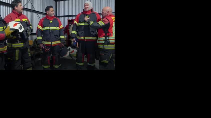 Pancho, Jorge y Pedro ayudaron a apagar un incendio en Socios por Chile: "Lo que se siente adentro del carro es adrenalina pura"