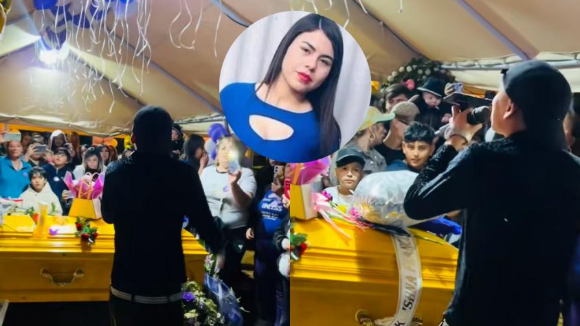 Conocido cantante urbano llegó al velorio de Krishna Aguilera: "Cómo no iba a estar presente..."