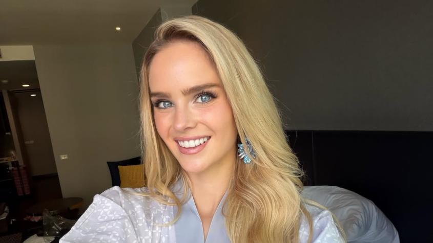 Con los colores de la bandera: Inna Moll deslumbra con dos impactantes looks en Miss Universo Tailandia 2025