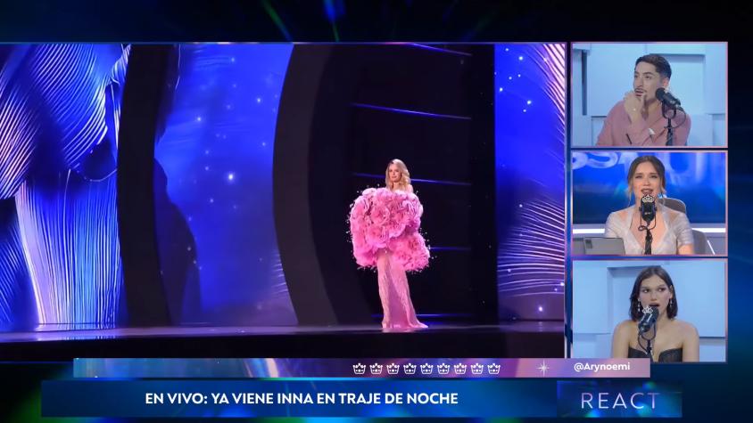 Se transformó en pleno desfile: Inna Moll sorprendió con su traje de noche en la Preliminar del Miss Universo 2025