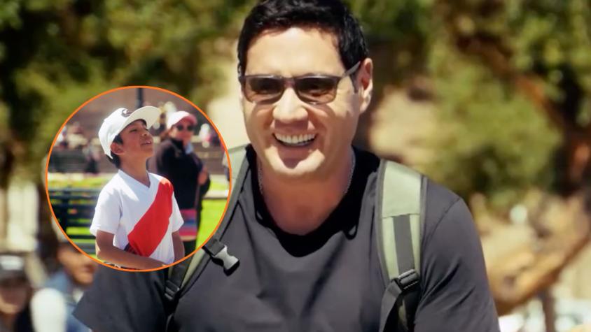 El lindo gesto de Pancho Saavedra con pequeño guía turístico en Perú: "Toma, son para ti"