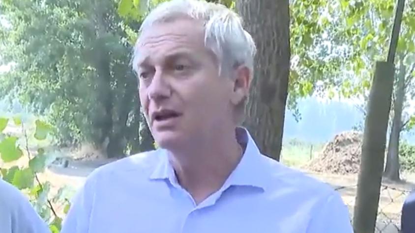José Antonio Kast llega a zona afectada por incendios forestales: hizo importante anuncio