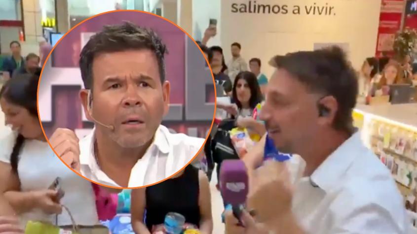 Actor de recordada teleserie llegó a centro de acopio por incendios y fue reconocido en vivo por Nacho Gutiérrez: "¿Él no trabajaba en la tele?"