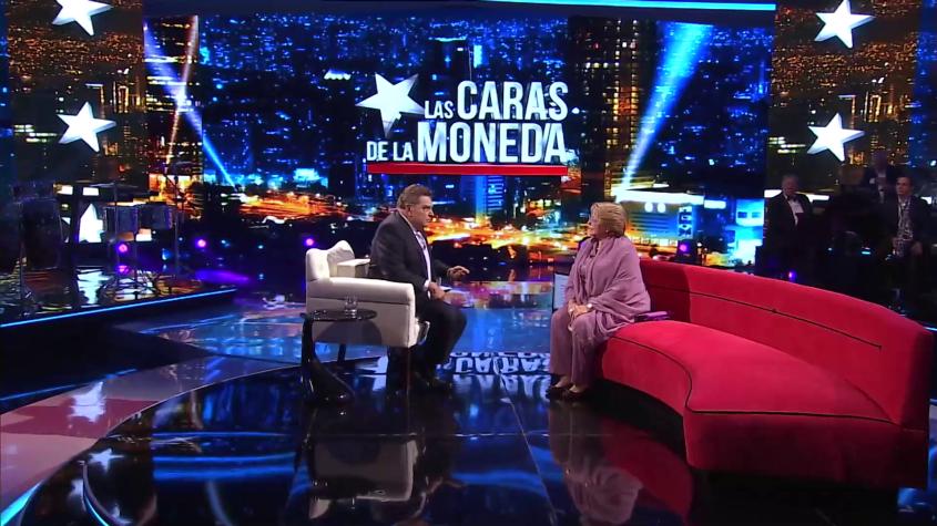 Las Caras de la Moneda | 2014 | Presidenta Michelle Bachelet