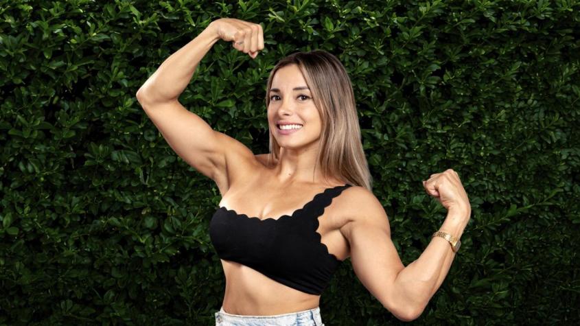 Carolina Vergara, la mujer más musculosa y deportista de Vecinos al límite: “Creo que estoy hecha para esto”