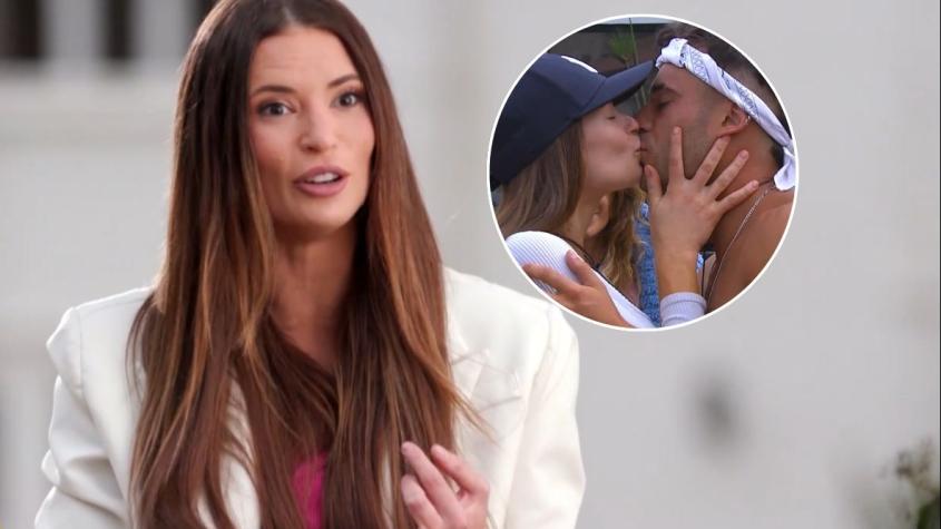 "Es un desafío": Julia Fernándes quedó afligida tras beso con participante de Vecinos al límite